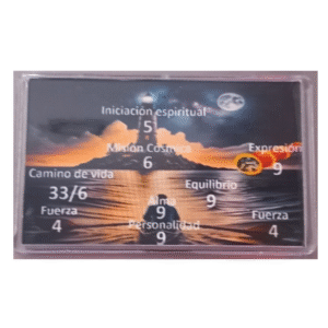 Amuleto numerológico (imán)